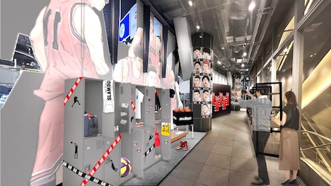 「LOCKER ROOM」のイメージ。