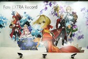 「Fate Project AREA」の「Fate/EXTRA Record」ブース。