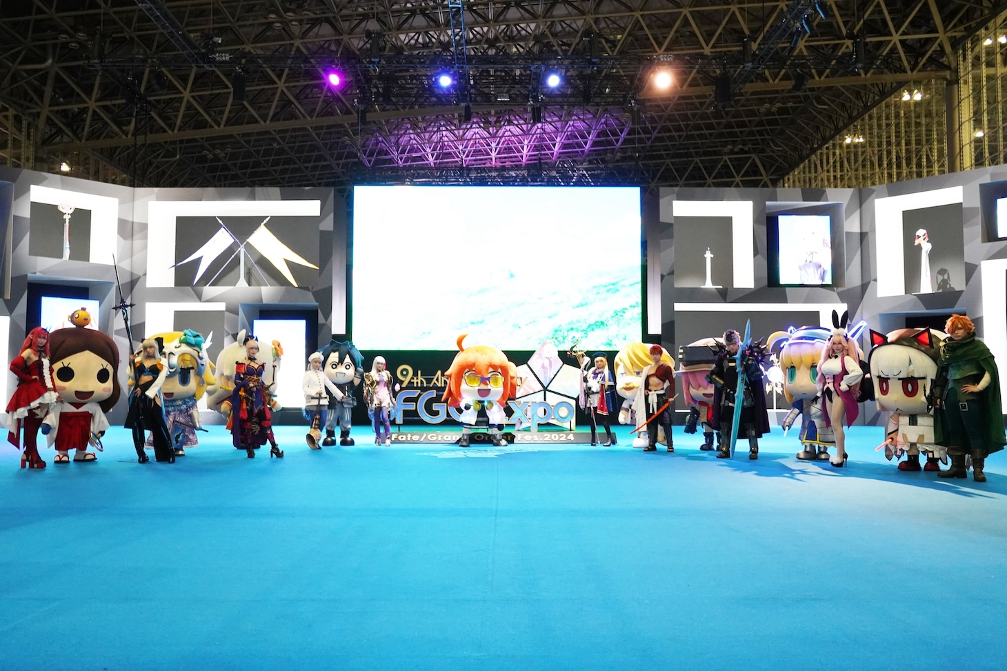 「FGO Expo ～Fate/Grand Order Fes. 2024 9th Anniversary～」の様子。