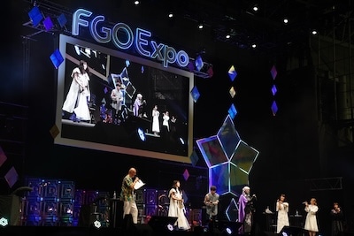 「『Fate/Grand Order』カルデア放送局 9周年SP」の様子。