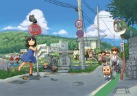 フェア会場に展示される複製原画。