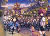 フェア会場に展示される複製原画。