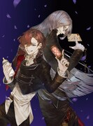 Blu-ray / DVD下巻のための描き下ろしイラスト。