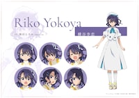 横谷李恋（CV：飯田ヒカル）のキャラクタービジュアル。 (c)しょたん／小学館／君は冥土様。製作委員会