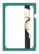 紙を抜くと絵が現れる「マジッククリアファイル（全2種）」。