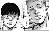 筋肉派芸人のマッチョ大森とそのマネージャーの小清水宏。