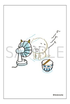 「うどんねこの夏休み」ポストカードA