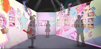 「TVアニメ『うる星やつら』展」の「ランエリア」イメージ。