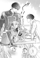 「召使い令嬢は国境を越え、敵国の公爵騎士様に溺愛される」1巻より。