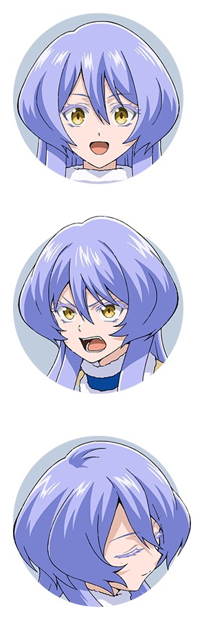 テルティナ・リズ・ワーグレイ・アヴァルロスト（CV：田中美海）の設定画。 (c)中吉虎吉／SQUARE ENIX・異世界レッド製作委員会