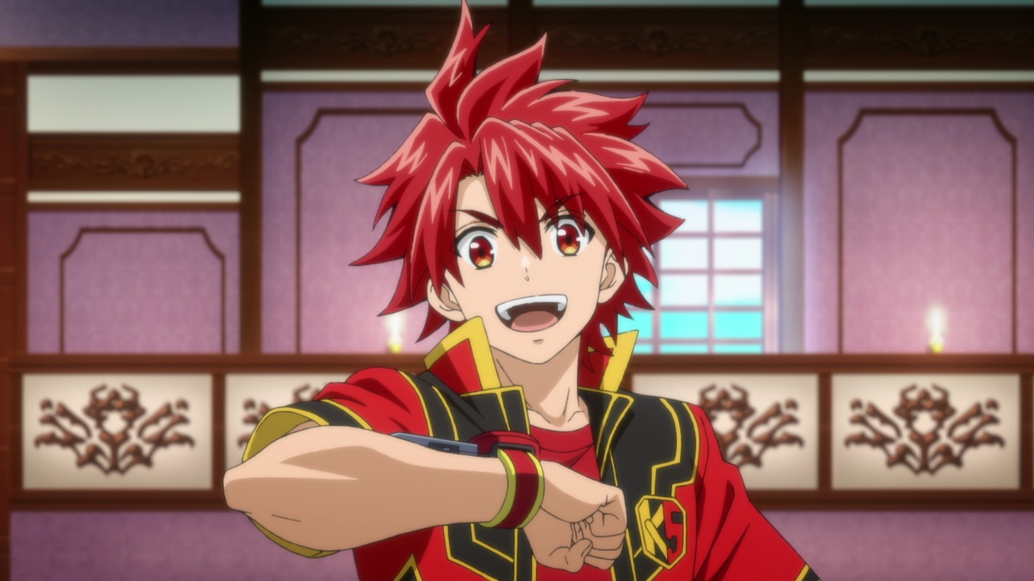 TVアニメ「戦隊レッド 異世界で冒険者になる」ティザーPVより。 (c)中吉虎吉／SQUARE ENIX・異世界レッド製作委員会