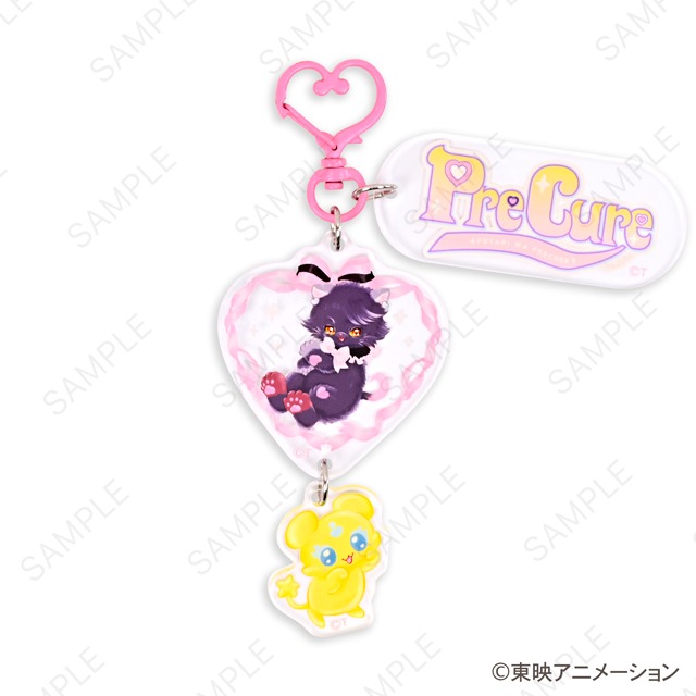 「アクリルキーホルダー（キュアブラック）」