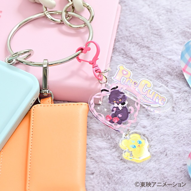 「アクリルキーホルダー（キュアブラック）」