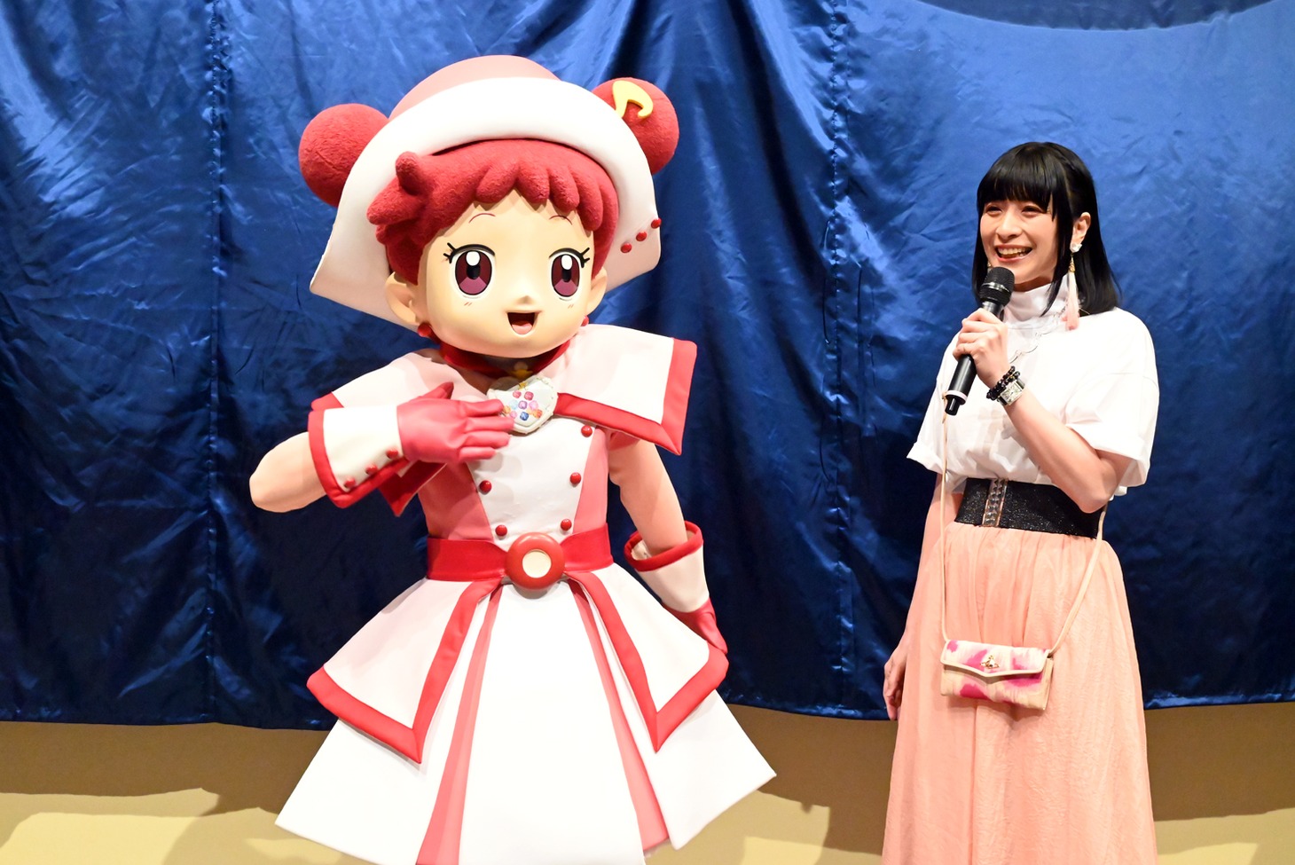 どれみちゃんと千葉千恵巳。