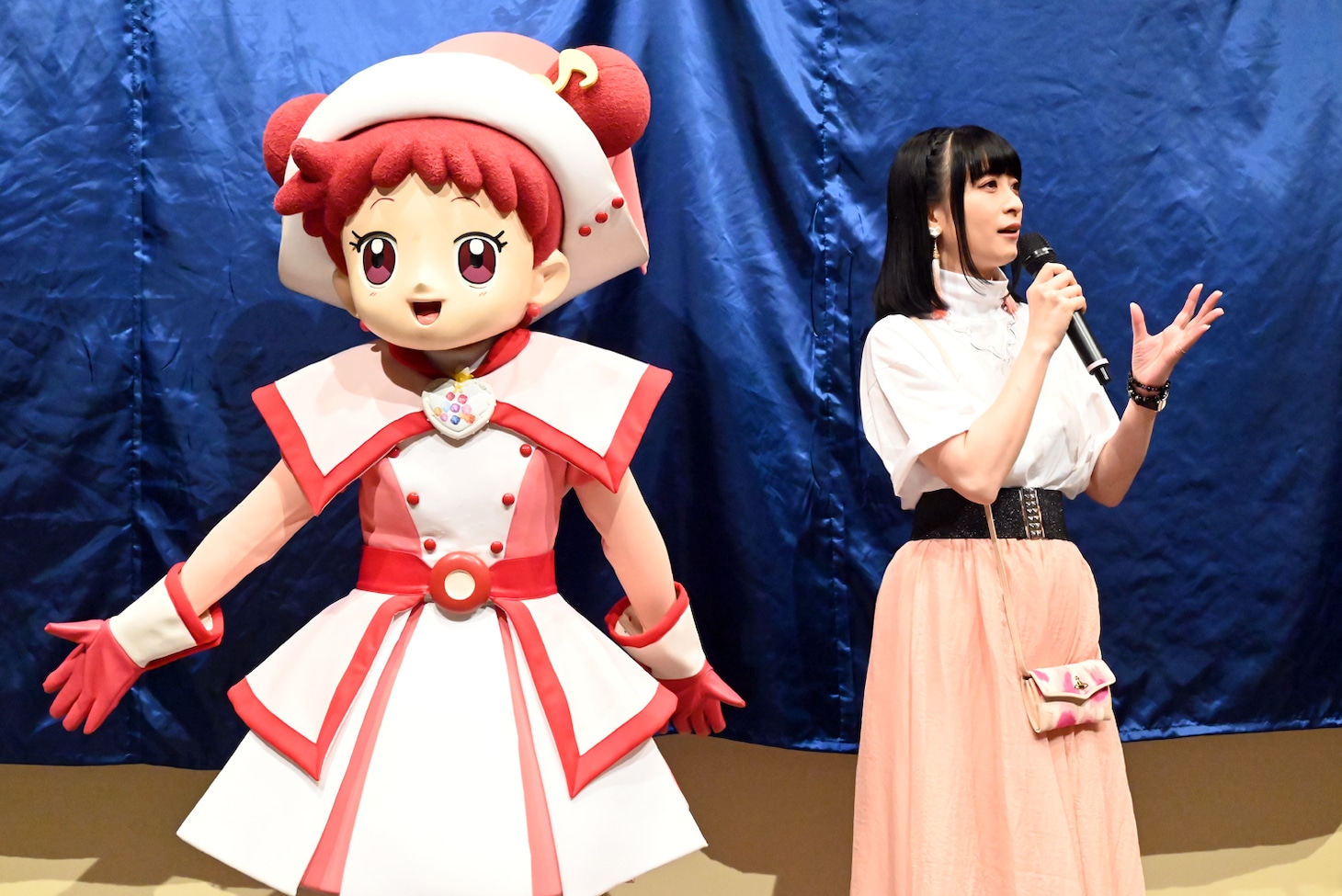 どれみちゃんと千葉千恵巳。