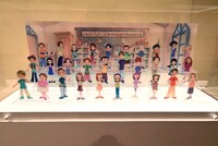 「おジャ魔女どれみ25周年メモリアル展」の様子。