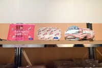 「おジャ魔女どれみ25周年メモリアル展」で販売されているグッズの一部。