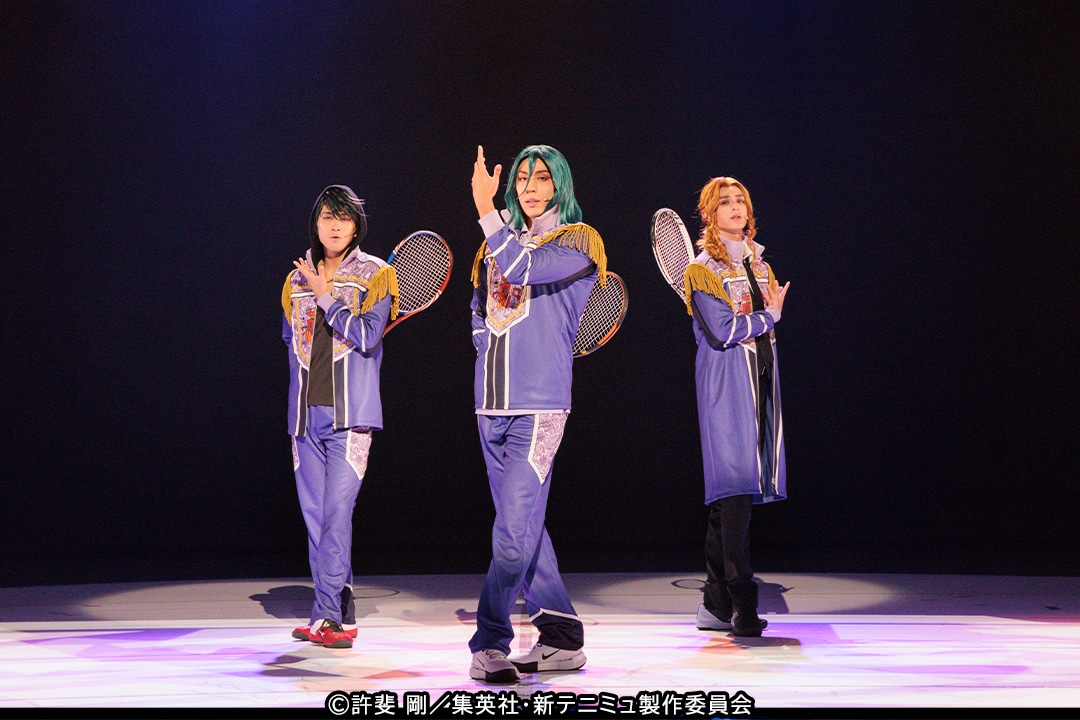 「ミュージカル『新テニスの王子様』The Fourth Stage」ゲネプロの様子。