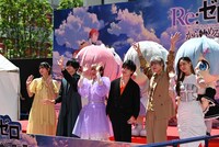 アニメ「Re:ゼロから始める異世界生活」3rd seasonジャパンプレミアカーペットイベントの様子。