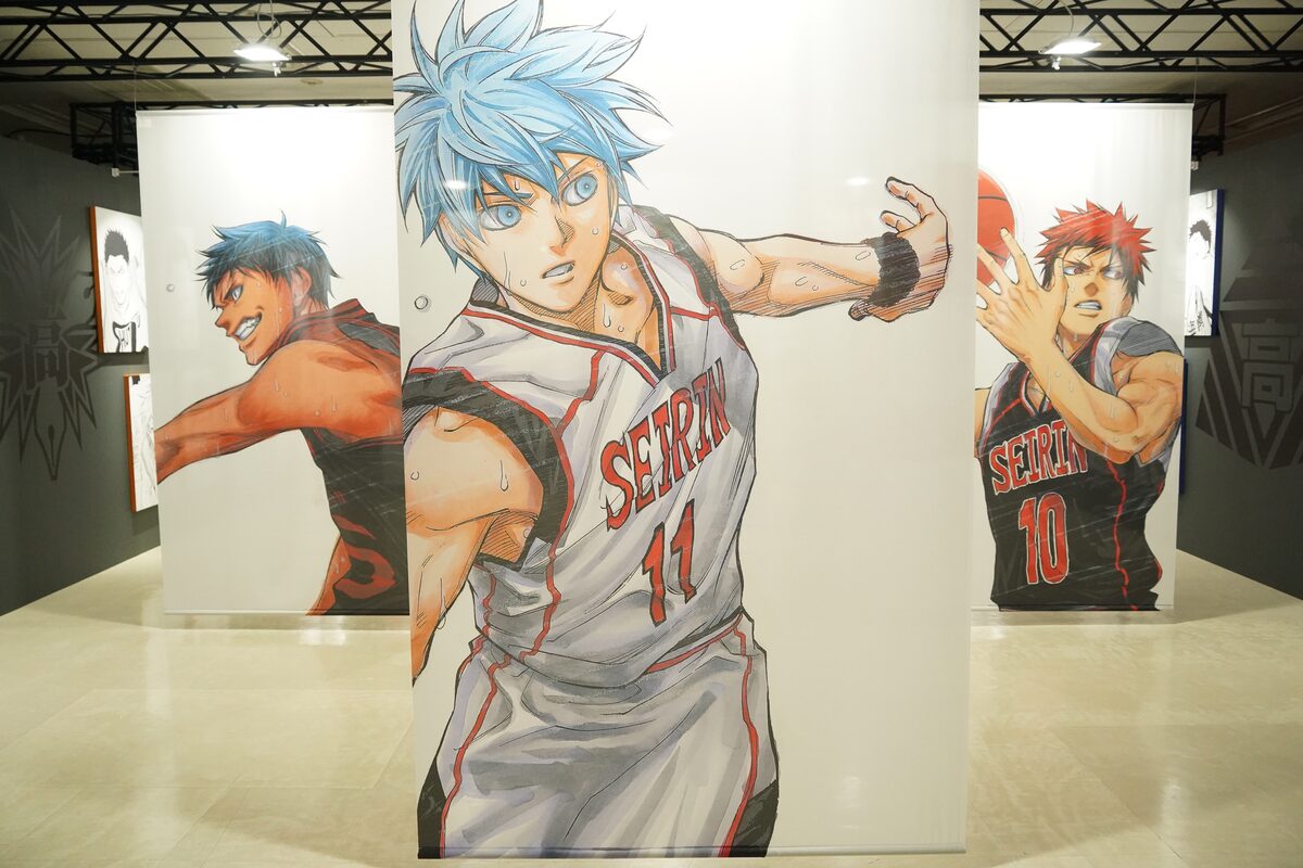 黒子のバスケ 15th ANNIVERSARY EXHIBITION」より。 [画像ギャラリー 2 