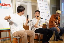 左から押山清高、小島崇史、井上俊之。