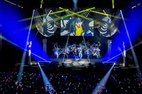 3DCGライブの様子。