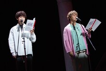 左から梶原岳人、林勇。