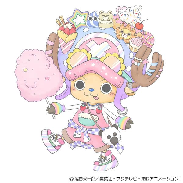 ONE PIECE」グッズストアがハラカドに、原宿ファッションのチョッパー 