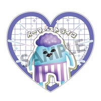 「アニメ『エグミレガシー』アクリルバッジ パーマ・ストライプ」