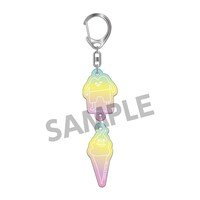 「アニメ『エグミレガシー』オーロラアクリルキーホルダー  エンドオブザワールド＆村人」