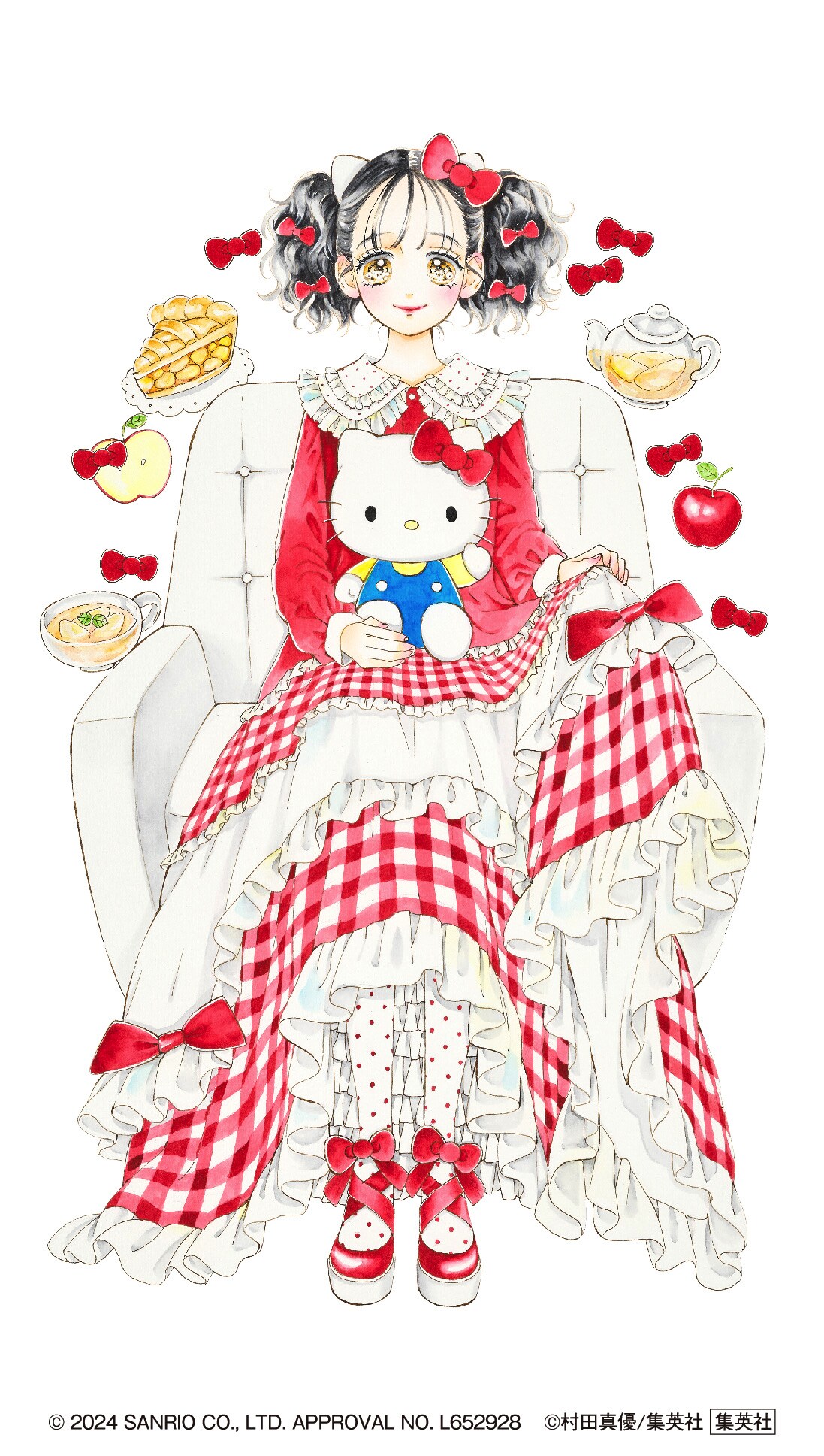 羽花×ハローキティ [画像ギャラリー 2/11] - コミックナタリー