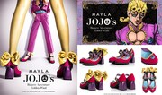 ジョルノ・ジョバァーナをイメージしたパンプス。