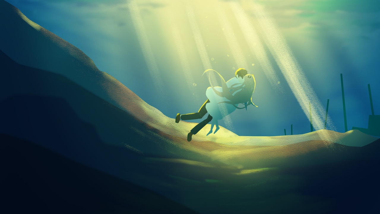 「ATRI -My Dear Moments-」のカラースクリプト。(c)ATRI ANIME PROJECT