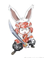 シークルゥ（CV：花江夏樹）。 ヴァイスアッシュの息子でエムルの兄。甲冑を身に着け、侍風な言葉使いで話す。「七つの最強種」の一角、天覇のジークヴルムに認められた開拓者・秋津茜をヴァイスアッシュに紹介しようとラビッツに連れてくる。