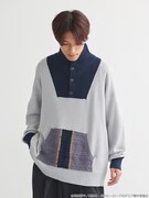 「飯田天哉 イメージ ニットプルオーバー」の着用例。