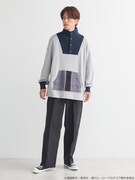 「飯田天哉 イメージ ニットプルオーバー」の着用例。