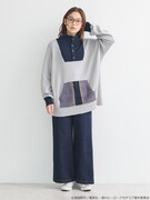 「飯田天哉 イメージ ニットプルオーバー」の着用例。