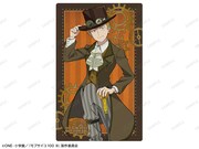 イベント限定のボックス購入特典に用意された「描き下ろし 霊幻新隆 スチームパンクver. カードステッカー イベント限定特典典」。