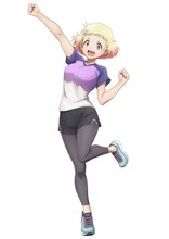 那智鞠緒（CV：戸田めぐみ） (c)つるまいかだ・講談社/メダリスト製作委員会