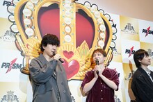 左から杉田智和、小林竜之。