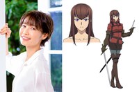 左から松井恵理子、マリーダ。