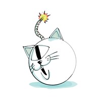 芥見下々のプロフィールイラスト。(c)芥見下々／集英社