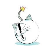芥見下々のプロフィールイラスト。(c)芥見下々/集英社