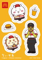 「ハッピーセット」に付属するシール。