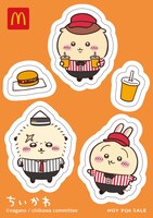 「ハッピーセット」に付属するシール。