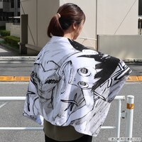 「巨大御堂筋くんバスタオル」