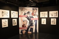 「ソウルイーター生誕20周年記念原画展」より。