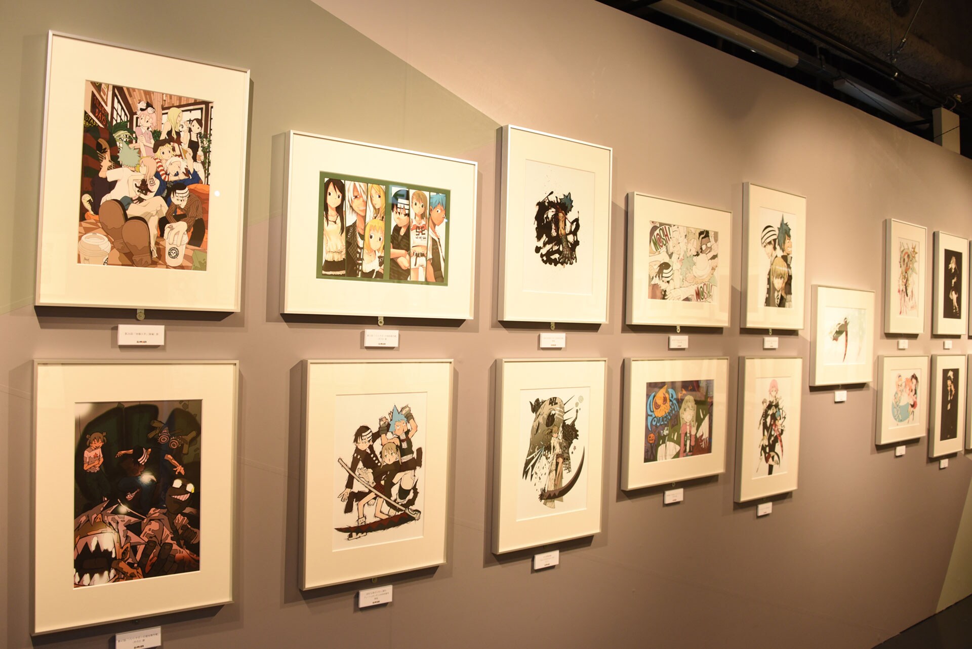 ソウルイーター生誕20周年記念原画展」より。 [画像・SNS投稿