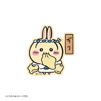 「むちゃうま!!ちいかわ寿司」で販売されるスマホに貼れるサイズのステッカー。