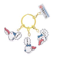 「むちゃうま!!ちいかわ寿司」で販売される3連アクリルチャーム。
